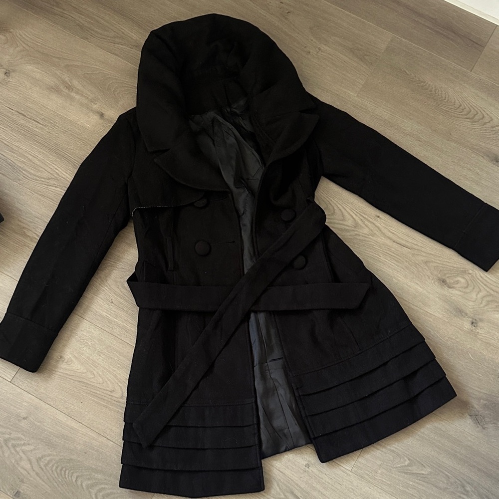 Elegant Black Women's Coat